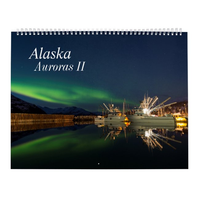 Alaska Aurora Calendar II Kalender (Omslag)