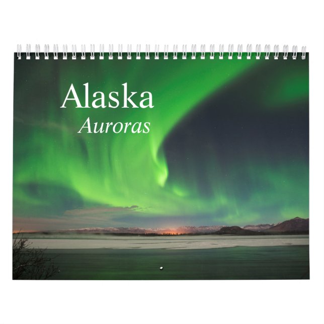 Alaska aurorakalender kalender (Omslag)