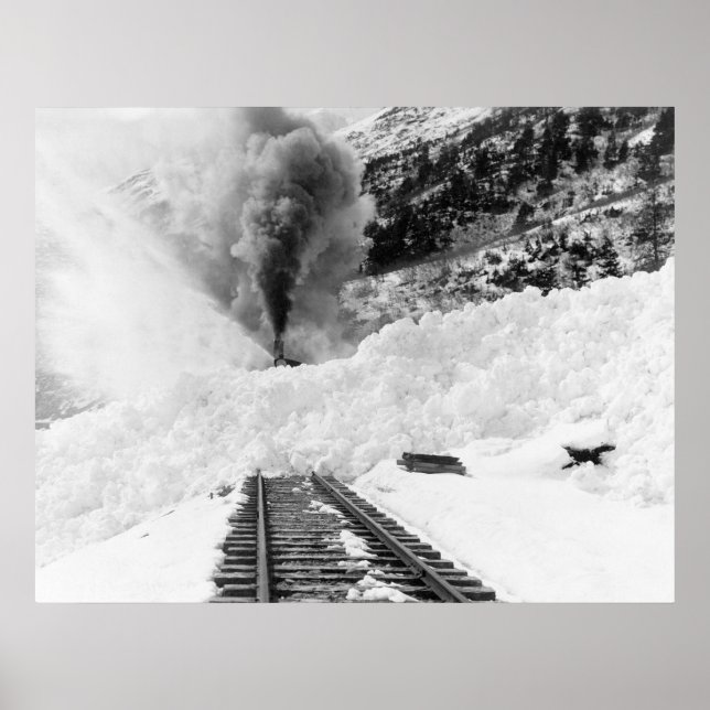 Alaska Avalanche: tidigt 1900-talet Poster (Framsidan)