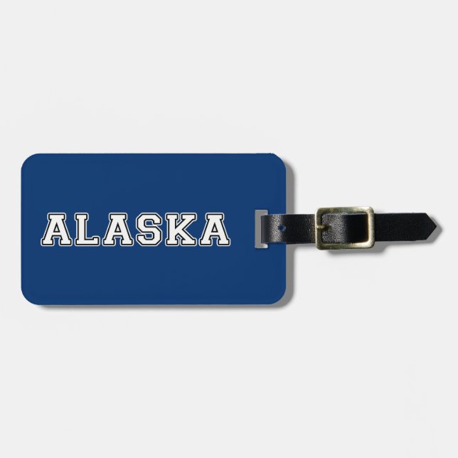 Alaska Bagagebricka (Horisontell Framsida)