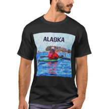 Alaska Barenoff-öarna Kayaking Painterly