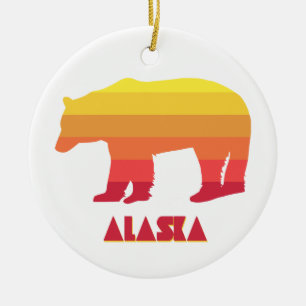 Alaska Bear Julgransprydnad Keramik