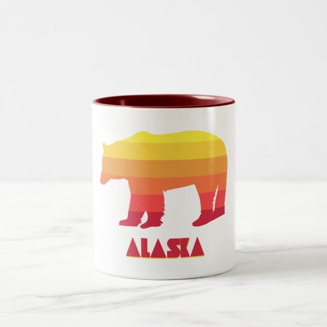 Alaska Bear Två-Tonad Mugg (Center)