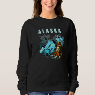 Alaska Berg och vandrare Turism semester outfi T Shirt