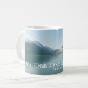 Alaska berg, Verse från den Isaiah 54:10 Kaffemugg