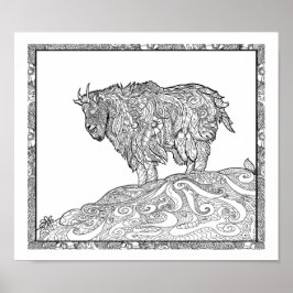 Alaska berget poster