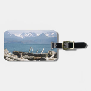 Alaska berglandskap bagagebricka