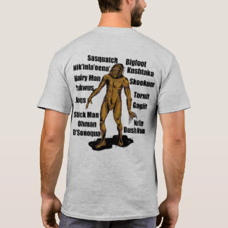 Alaska Bigfoot i granit T Shirt