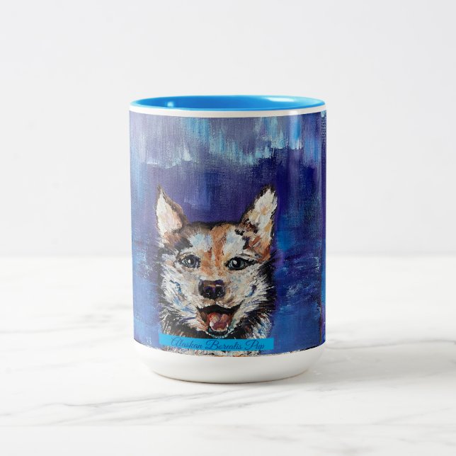 Alaska Borealis Valp 15 oz Mugg (Center)