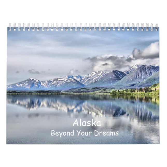 Alaska, bortom dina drömmar kalender (Omslag)