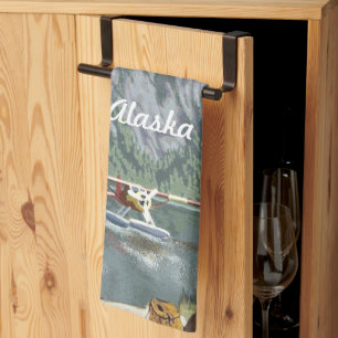 Alaska Bush Flygplan och fiskeresor Kökshandduk