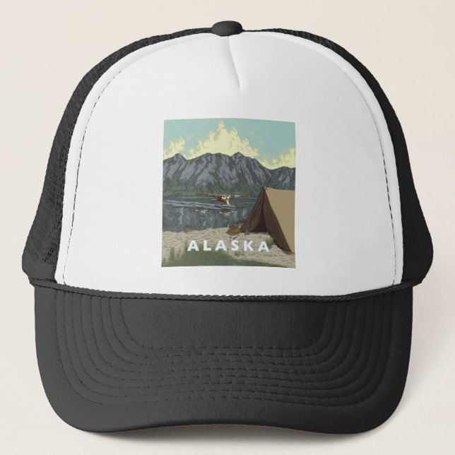 Alaska Bush Flygplan Souvenirs Keps (Framsida)