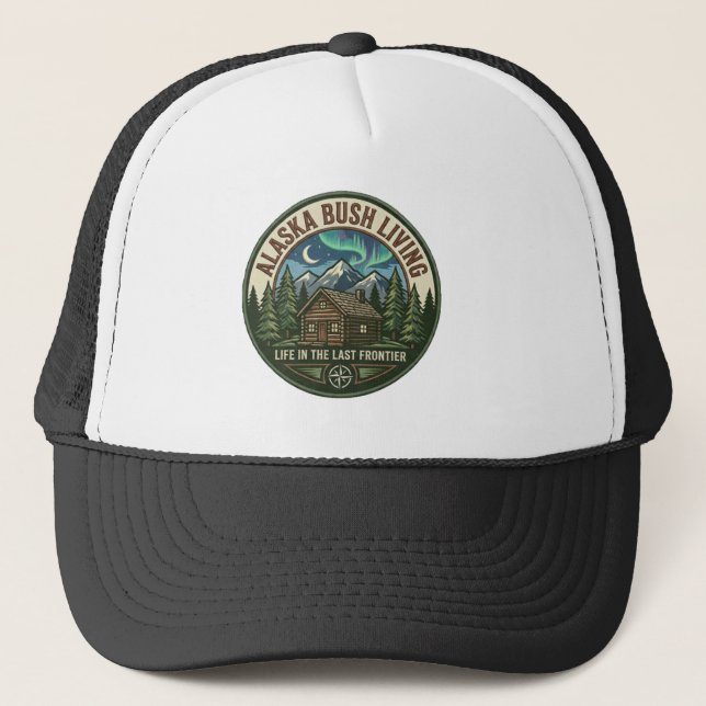 Alaska Bush Living Baseball Cap Keps (Framsida)