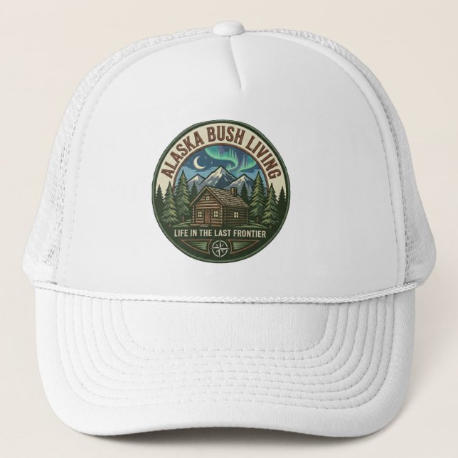 Alaska Bush Living keps (Framsida)