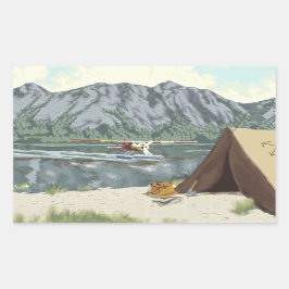 Alaska Bush People Rektangulärt Klistermärke
