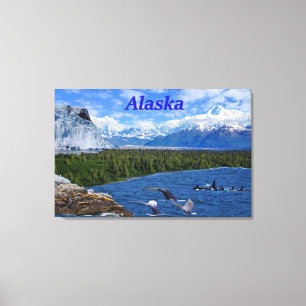 Alaska Canvastryck