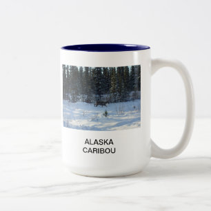 Alaska Caribou Två-Tonad Mugg