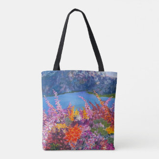 Alaska Chick _ER Fireweed back_Tote Bag Tygkasse