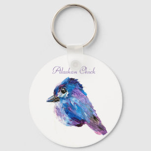 Alaska Chick Keychain Nyckelring