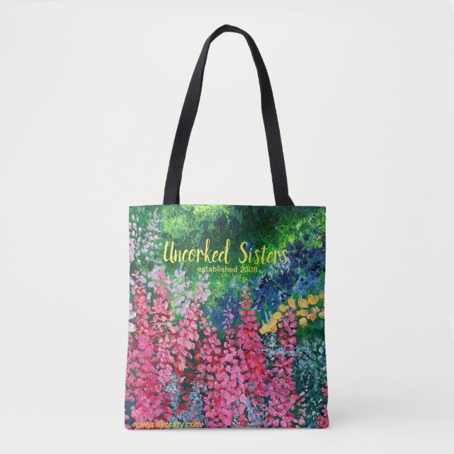 Alaska Chick _Okorkade systrar Tote Bag _ alla Tygkasse (Framsida)
