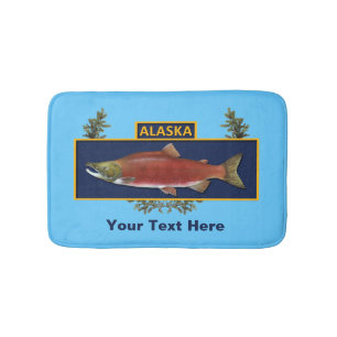 Alaska Combat Fisherman Badge Badrumsmatta