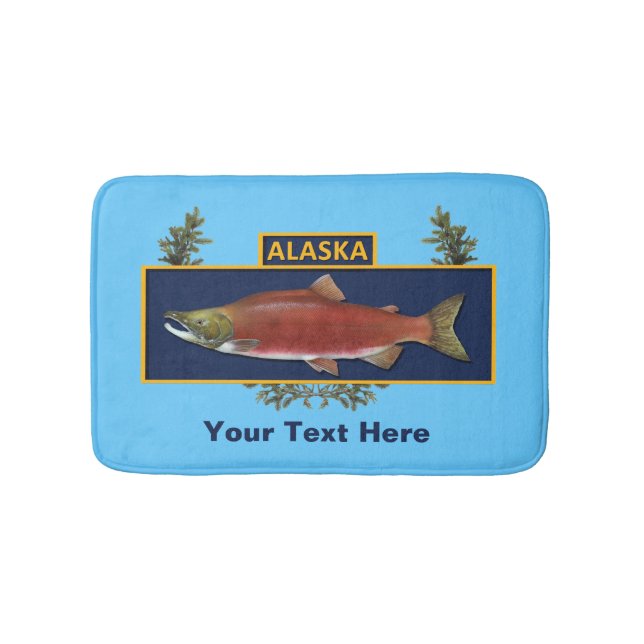 Alaska Combat Fisherman Badge Badrumsmatta (Framsidan)
