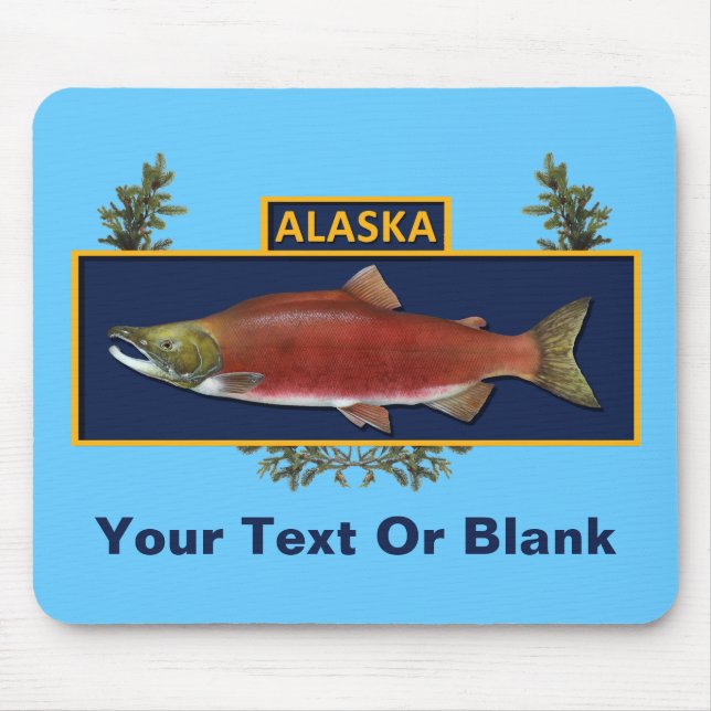 Alaska Combat Fisherman Badge Musmatta (Framsidan)