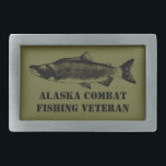 Alaska Combat Fishing Veteran<br><div class="desc">En svart linje teckning av en Sockeye Salmon (Oncorhynchus nerka) med anpassadet "Alaska Combat Fishing Veteran". Laxfisket i Alaska är mycket populärt, alltför populärt i landet. Föreställ er tusentals sportfiskare, nästan skuldra åt axeln, som i båda banker i en ström försöker undvika att korsa linjer med alla andra, i hopp...</div>