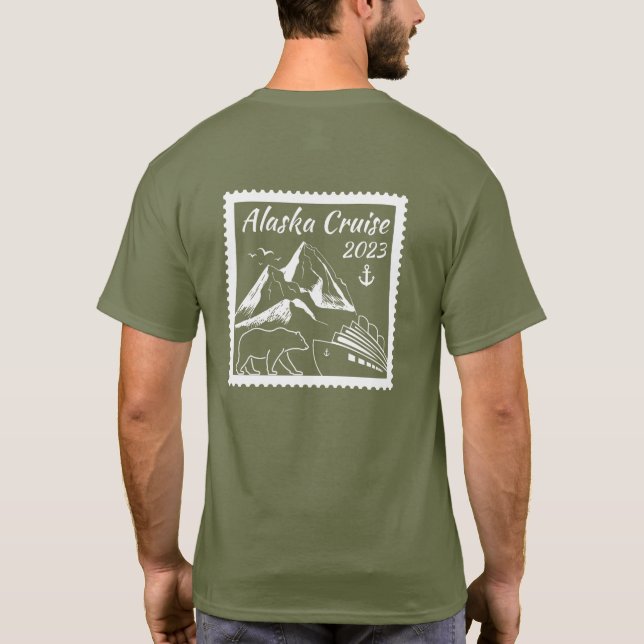 Alaska Cruise 2023 Family Cruise 2 Sided T Shirt (Baksida)