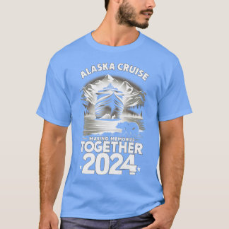 Alaska Cruise 2024 Matching Family Friends TShirt T Shirt