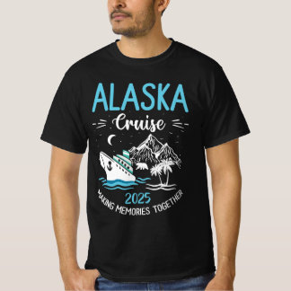 Alaska Cruise 2025 Matching Family Friends T Shirt