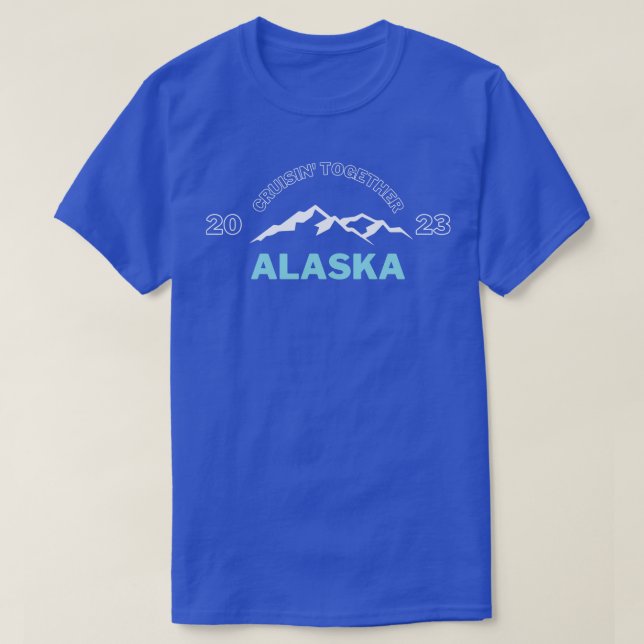 Alaska Cruise 4 T Shirt (Design framsida)