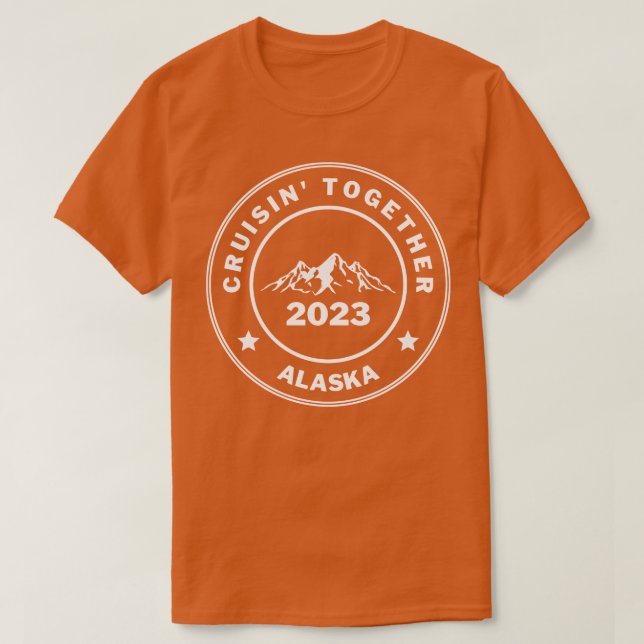 Alaska Cruise 8 T Shirt (Design framsida)