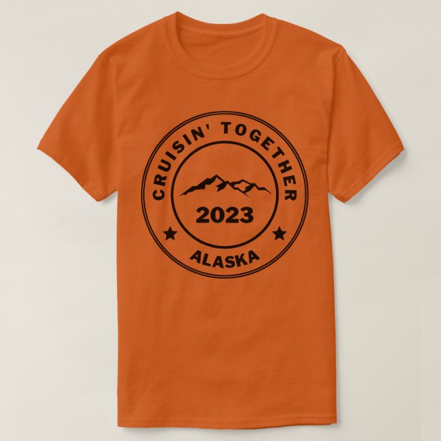 Alaska Cruise 9 T Shirt (Design framsida)