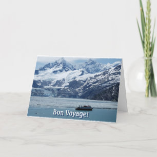 Alaska Cruise Bon Voyage Greeting Card Kort