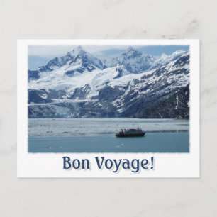 Alaska Cruise Bon Voyage-postkort Vykort