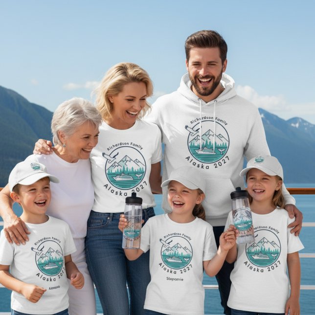 Alaska Cruise Family Hoodie Sweatshirt (Family Alaska cruise hoodie)