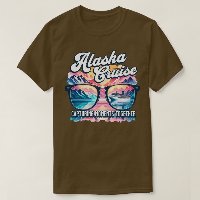 Alaska Cruise Family Vacation TShirt T Shirt (Design framsida)
