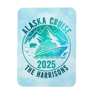 Alaska Cruise Frakt Stateroom Magnet