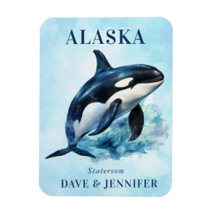 Alaska Cruise Frakt Stateroom Magnet