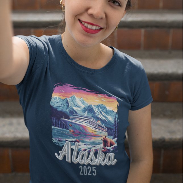 Alaska Cruise Group Bear Frakt T Shirt (Skapare uppladdad)