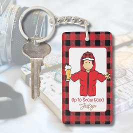 Alaska Cruise Male Tecknad Funny Snö Sayed