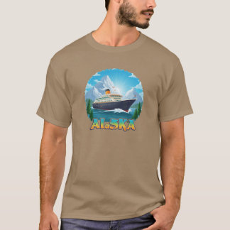 Alaska Cruise Mode On Scenic and AdventureFilled V T Shirt