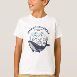 Alaska Cruise Resa Anpassningsbar Family Matching T Shirt