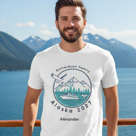 Alaska Cruise Ship Family Trip T-Shirt
