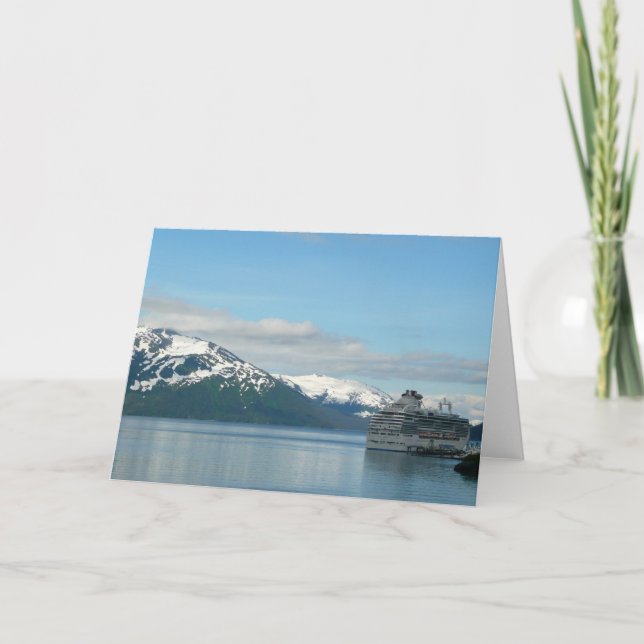 Alaska Cruise Vacation Travel Photography Kort (Framsida)