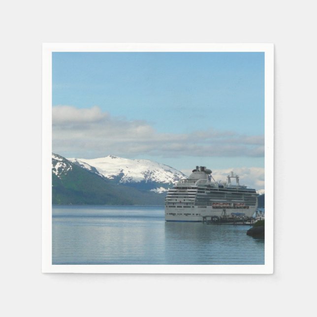 Alaska Cruise Vacation Travel Photography Pappersservett (Framsidan)