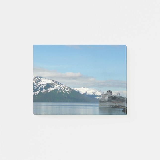 Alaska Cruise Vacation Travel Photography Post-it Block (Framsida)