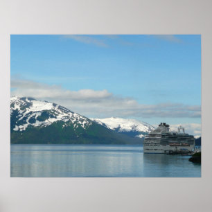 Alaska Cruise Vacation Travel Photography Poster