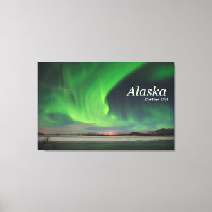 Alaska Curtain Call Canvastryck